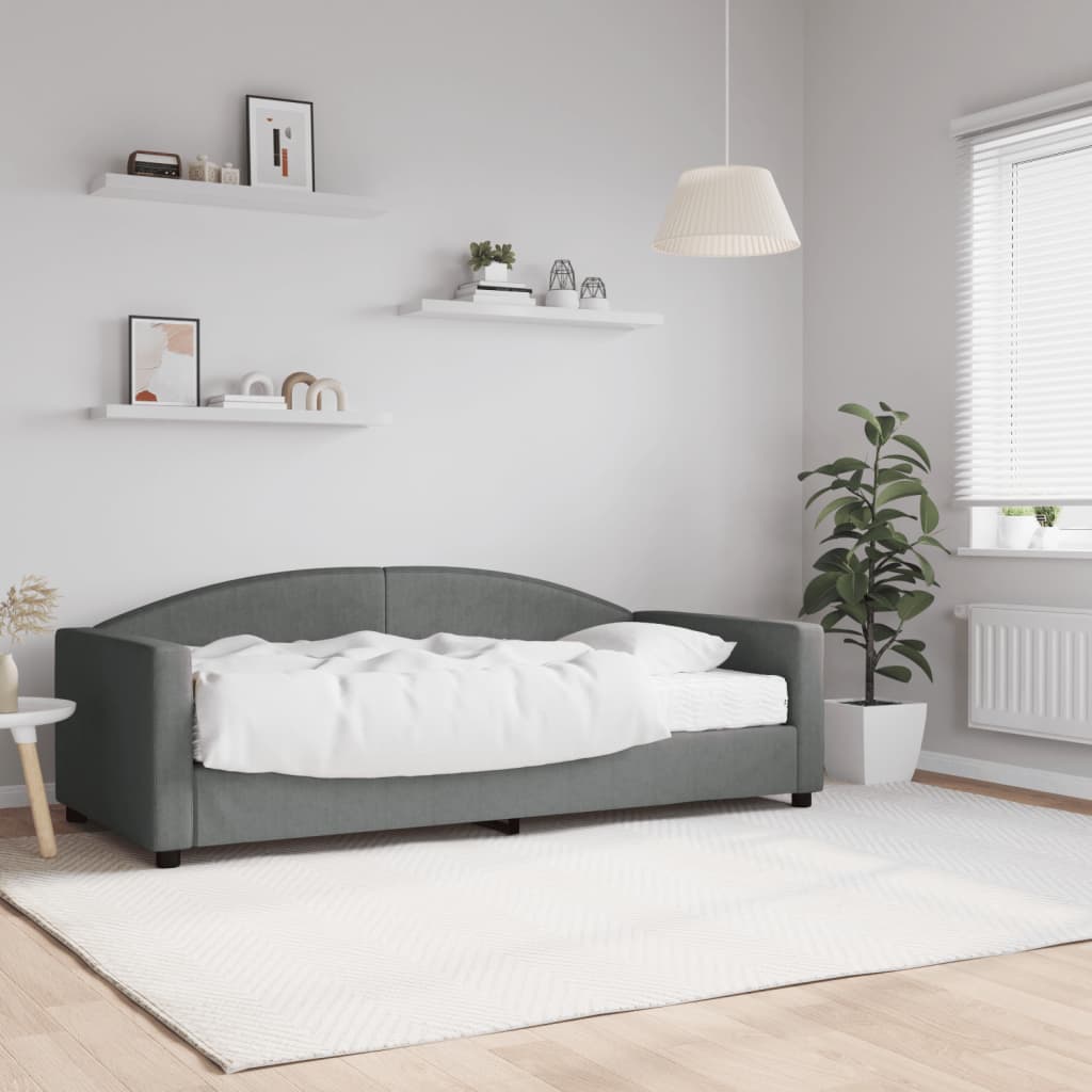 vidaXL Day Bed 90x190 cm Fabric
