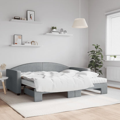 vidaXL Day Bed 90x190 cm Fabric