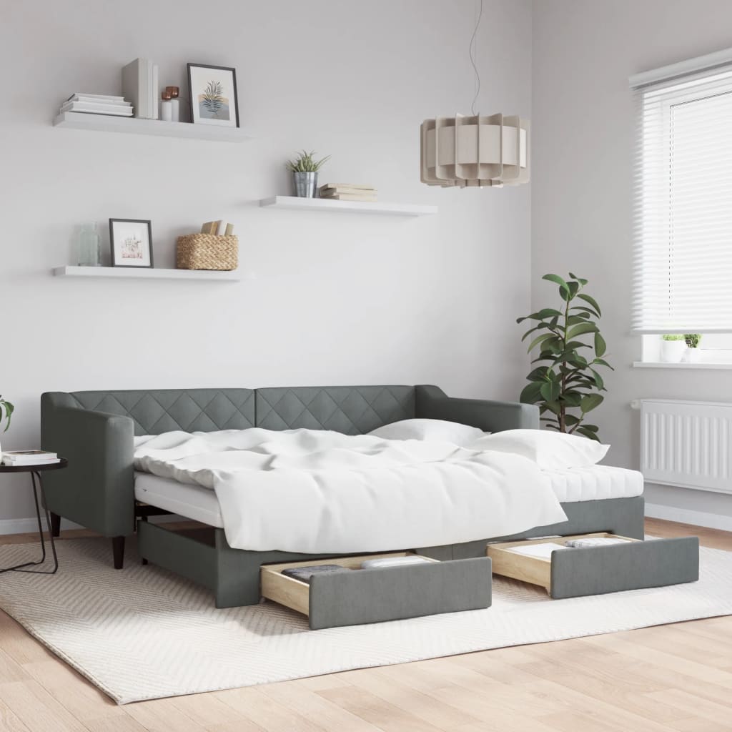 vidaXL Daybed 90x190 cm Fabric