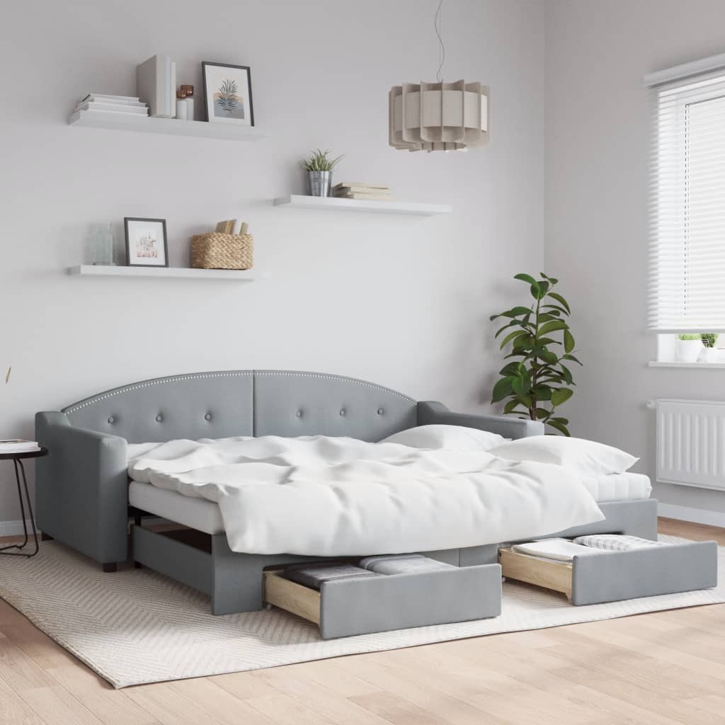 vidaXL Daybed 90x190 cm Fabric