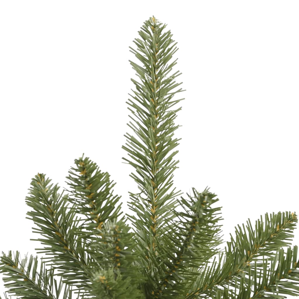 vidaXL Artificial Hinged Christmas Tree with Stand Green 300 cm 3
