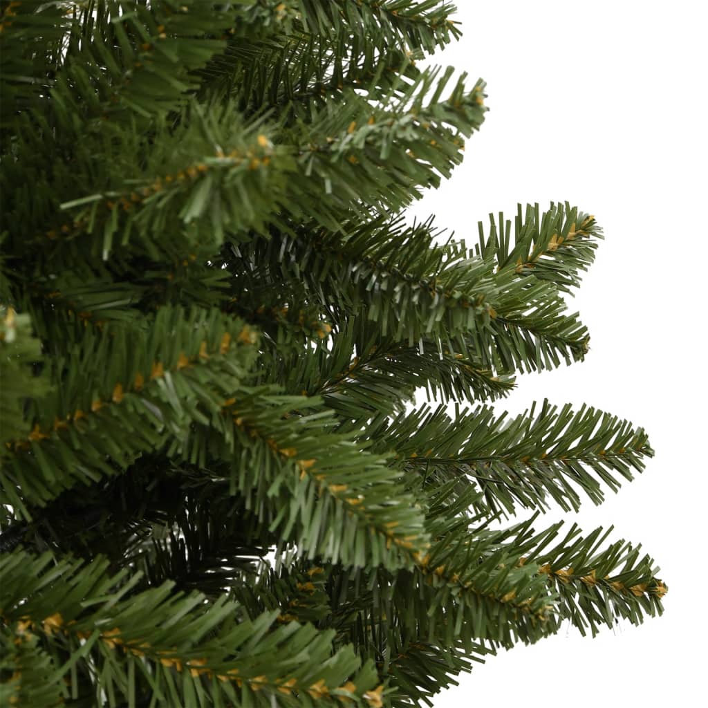 vidaXL Artificial Hinged Christmas Tree with Stand Green 300 cm 4