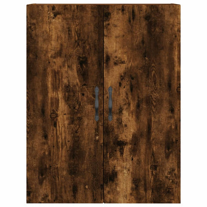Highboard 69.5x34x180 cm Engineered Wood 3 Drawers Smoked oak