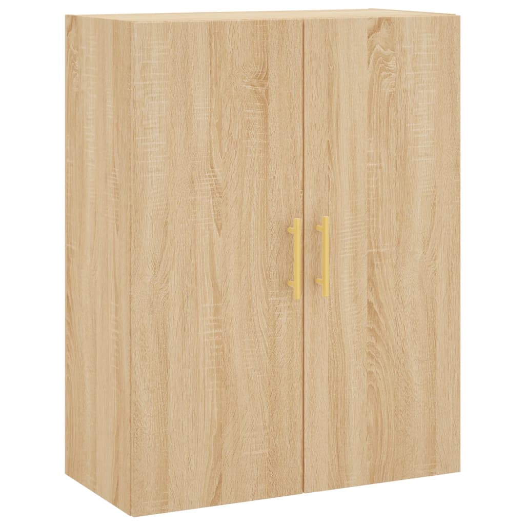 vidaXL Highboard Sonoma Oak 69.5x34x180 cm Engineered Wood 5