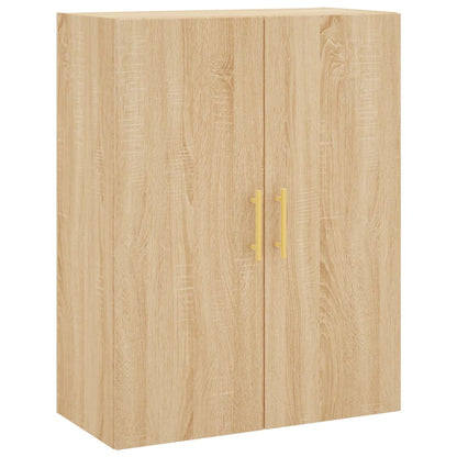 vidaXL Highboard Sonoma Oak 69.5x34x180 cm Engineered Wood 5