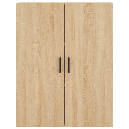 vidaXL Highboard Sonoma Oak 69,5x34x180 cm Engineered Wood 5