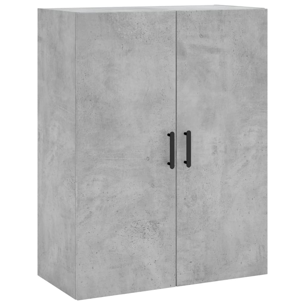 vidaXL Highboard Concrete Grey 69,5x34x180 cm Engineered Wood 4
