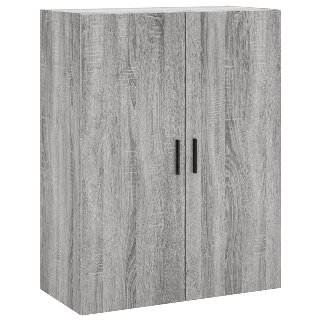vidaXL Highboard Grey Sonoma 69.5x34x180 cm Engineered Wood 5