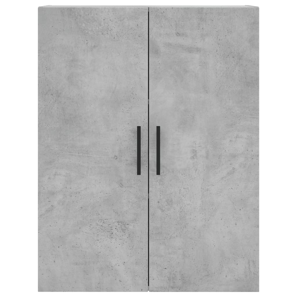 vidaXL Highboard Concrete Grey 69.5x34x180 cm Engineered Wood 6