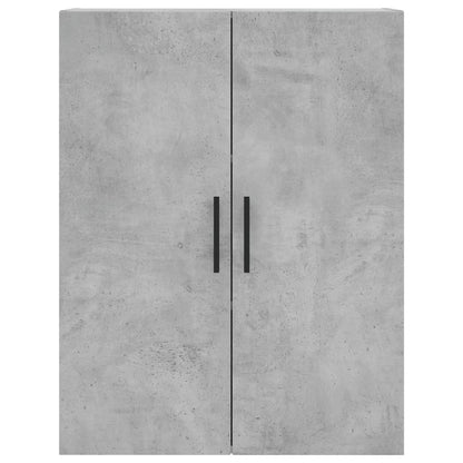 vidaXL Highboard Concrete Grey 69.5x34x180 cm Engineered Wood 6