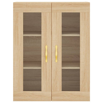 Highboard 69.5x34x180 cm Engineered Wood 2 Wood Doors Sonoma oak