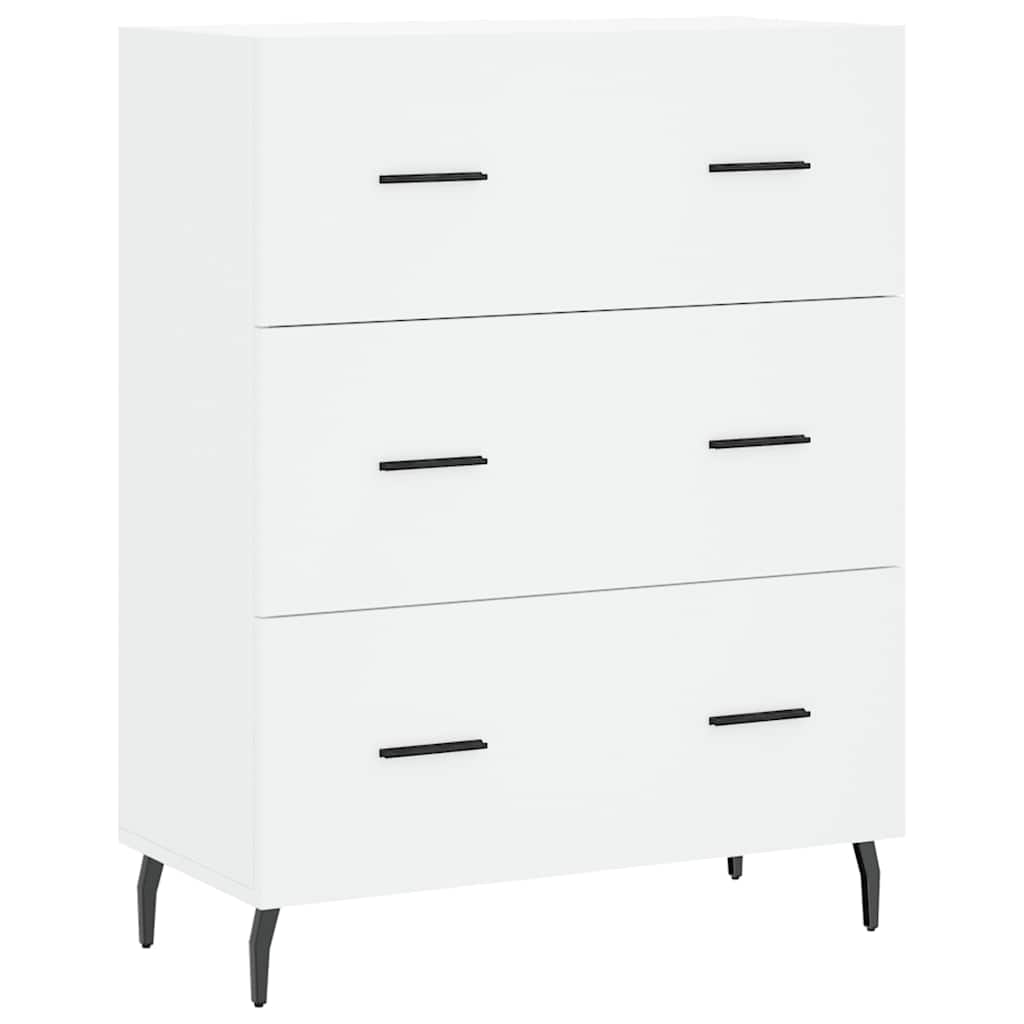 vidaXL Highboard White 69.5x34x180 cm Engineered Wood 6