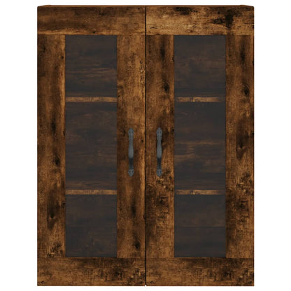Highboard 69.5x34x180 cm Engineered Wood 3 Drawers Smoked oak