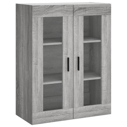 vidaXL Highboard Grey Sonoma 69.5x34x180 cm Engineered Wood 5