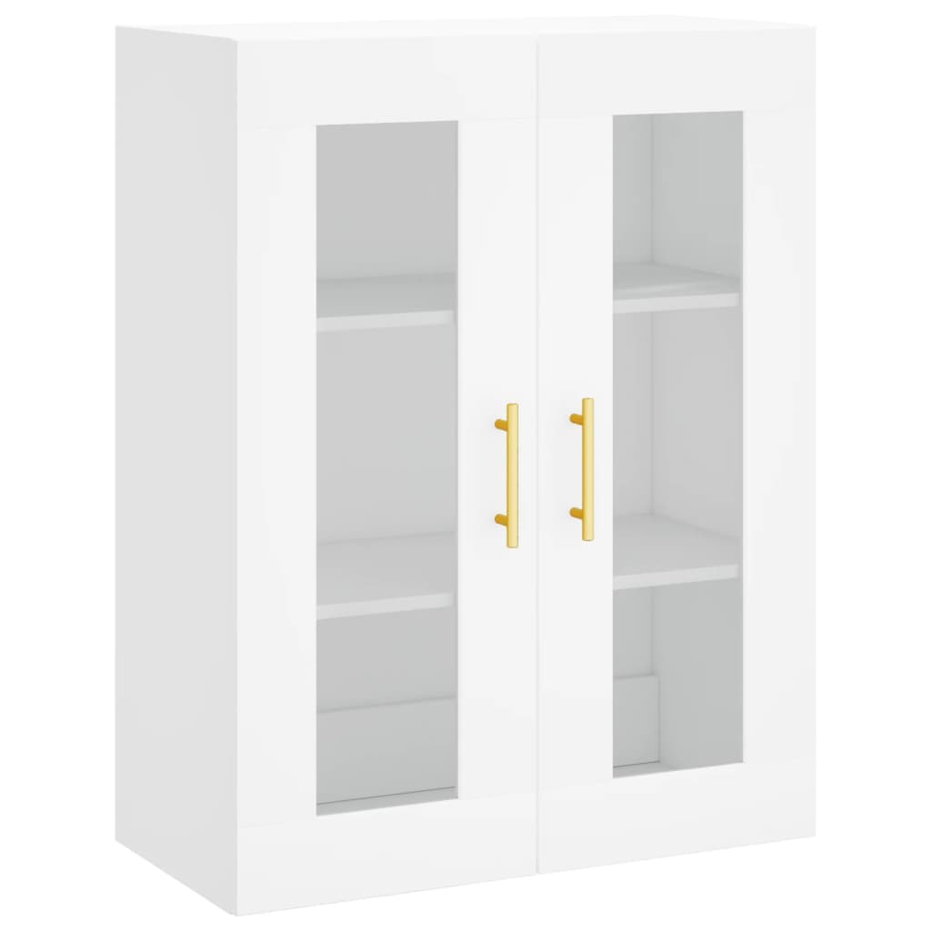 vidaXL Highboard White 69,5x34x180 cm Engineered Wood 4