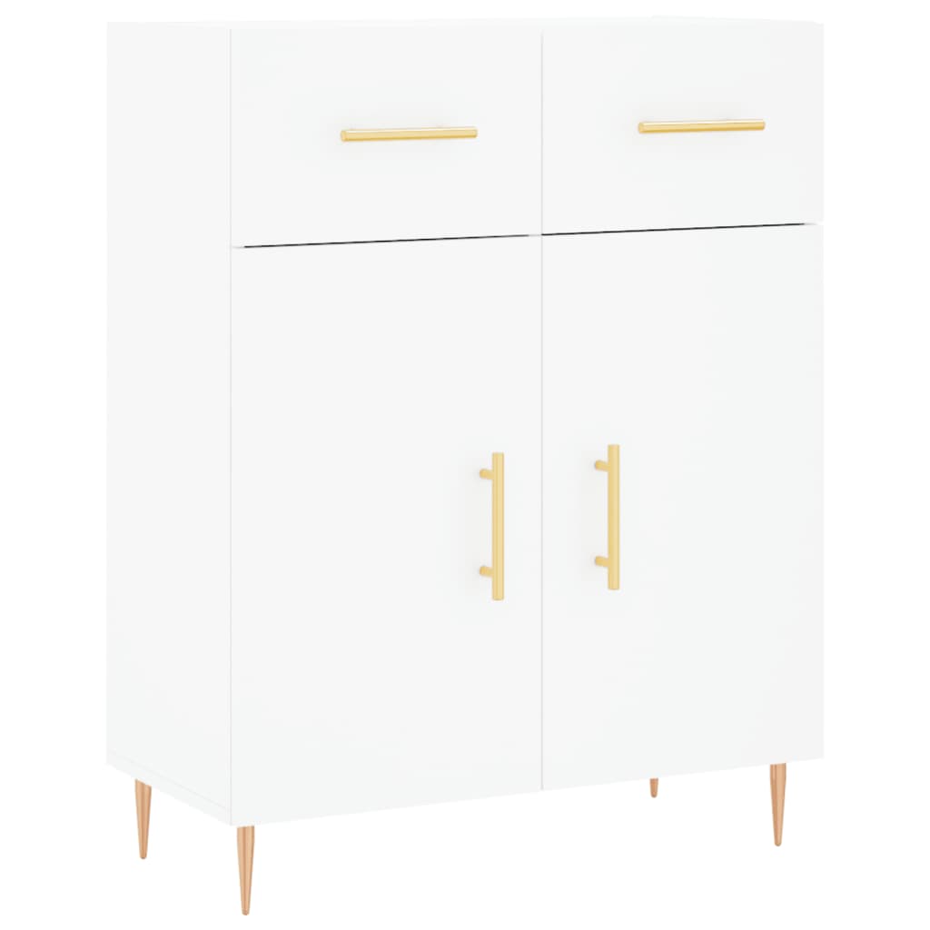vidaXL Highboard White 69,5x34x180 cm Engineered Wood 6