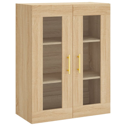 vidaXL Highboard Sonoma Oak 69.5x34x180 cm Engineered Wood 5