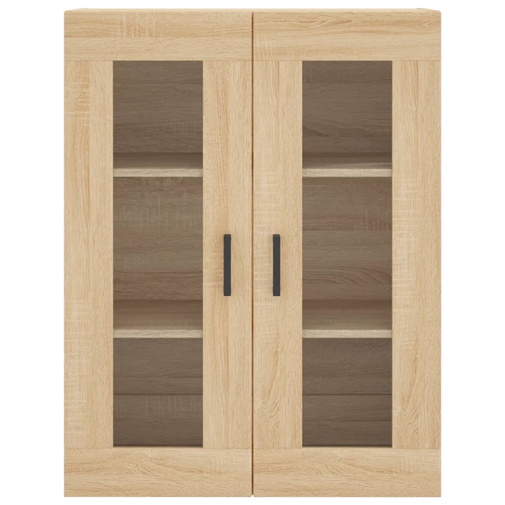 vidaXL Highboard Sonoma Oak 69,5x34x180 cm Engineered Wood 5