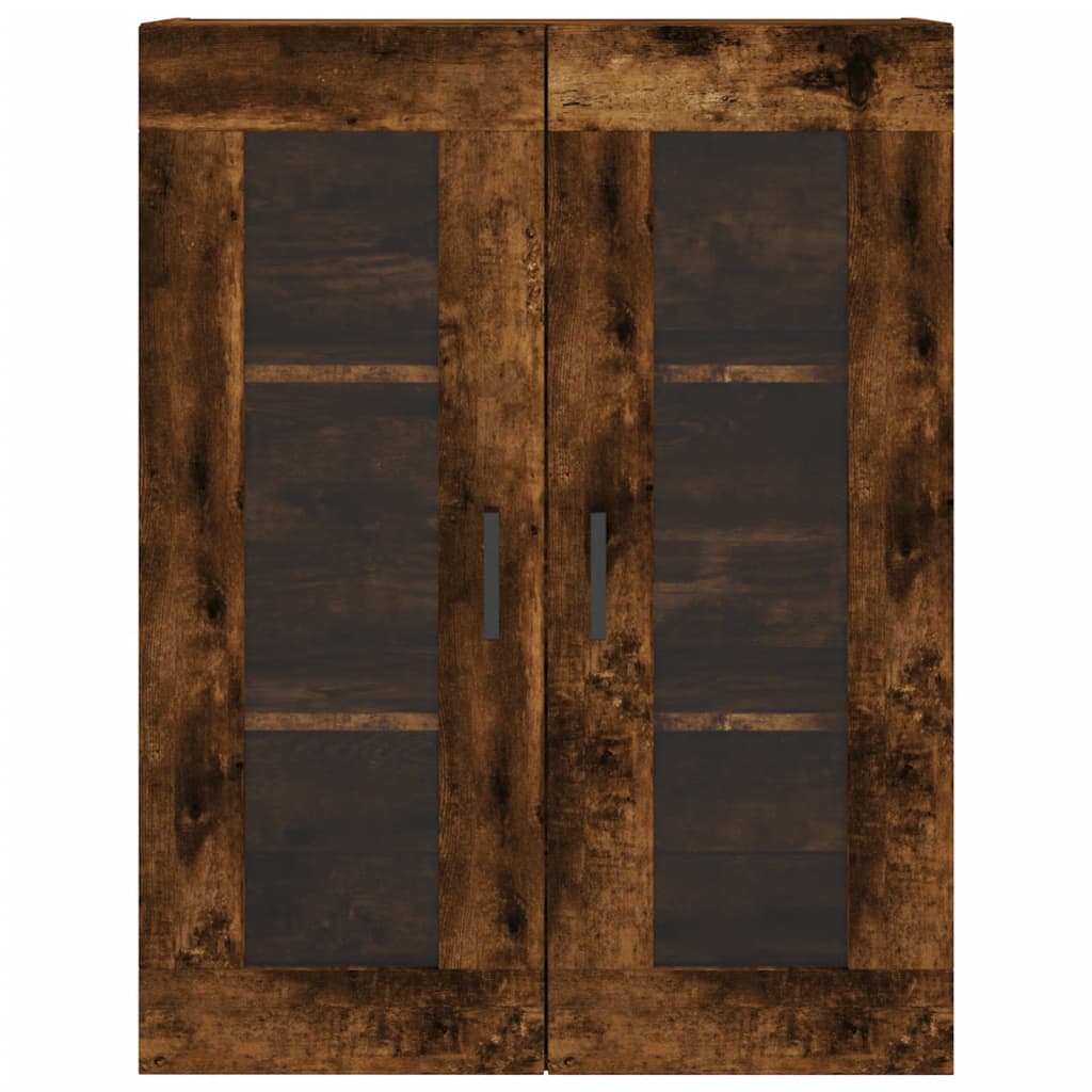 vidaXL Highboard Smoked Oak 69.5x34x180 cm Engineered Wood 6