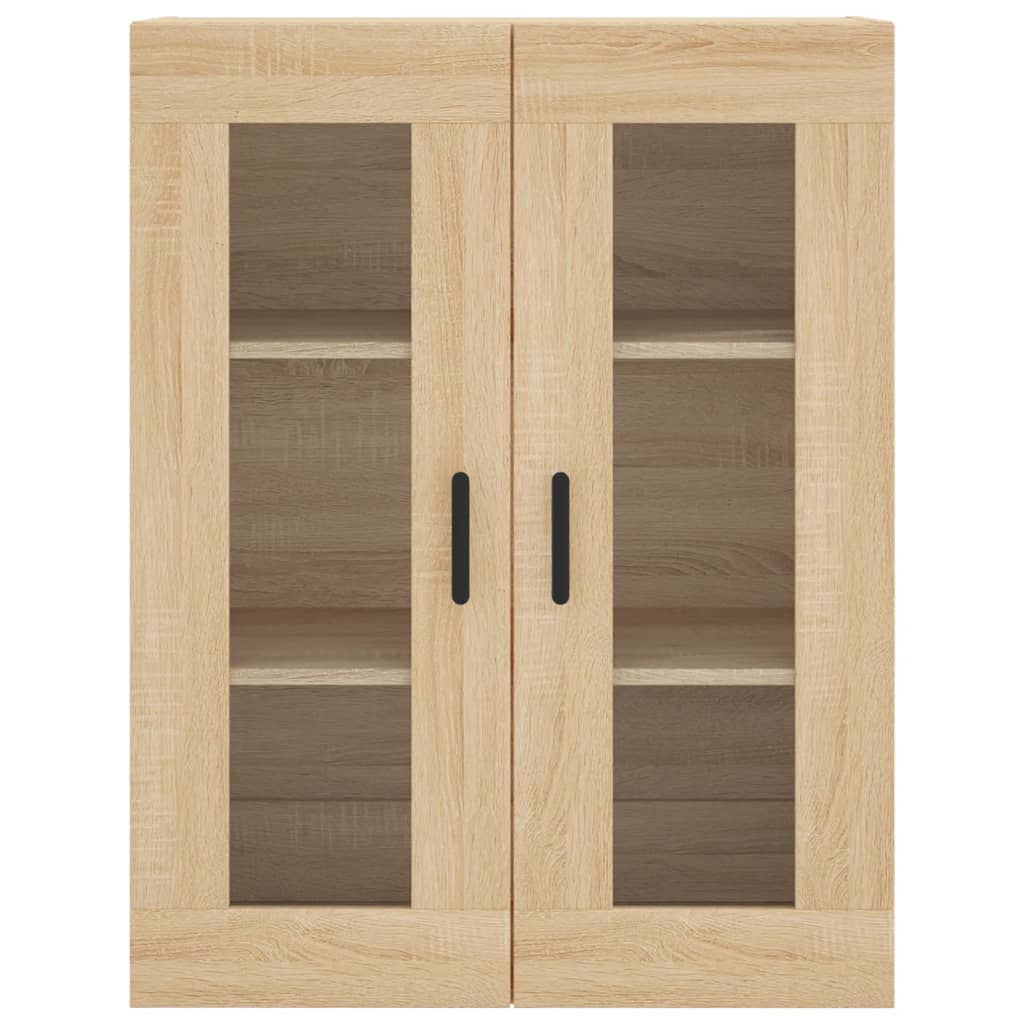 vidaXL Highboard Sonoma Oak 69.5x34x180 cm Engineered Wood 6