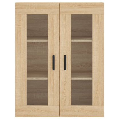 vidaXL Highboard Sonoma Oak 69.5x34x180 cm Engineered Wood 6