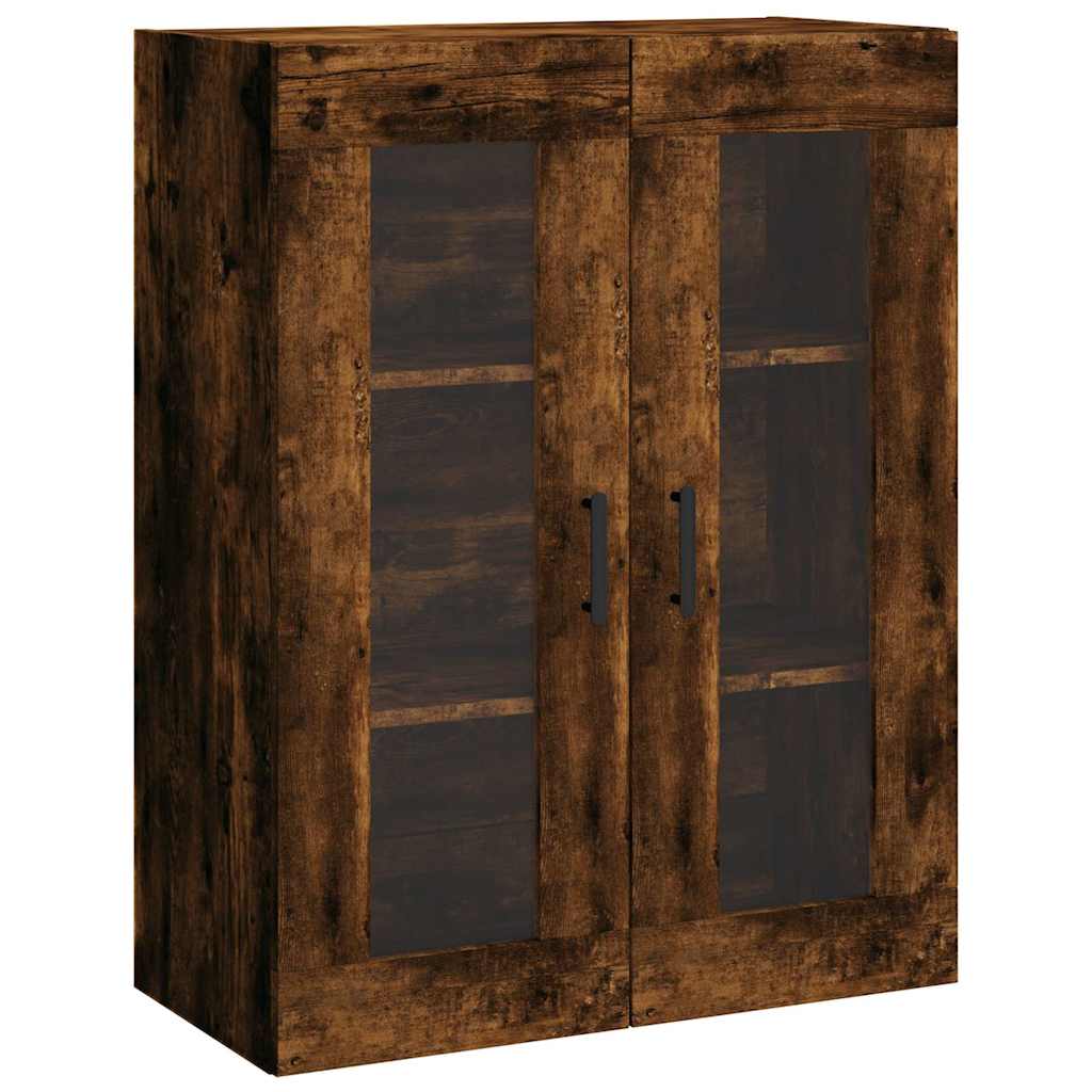 vidaXL Highboard Smoked Oak 69.5x34x180 cm Engineered Wood 5