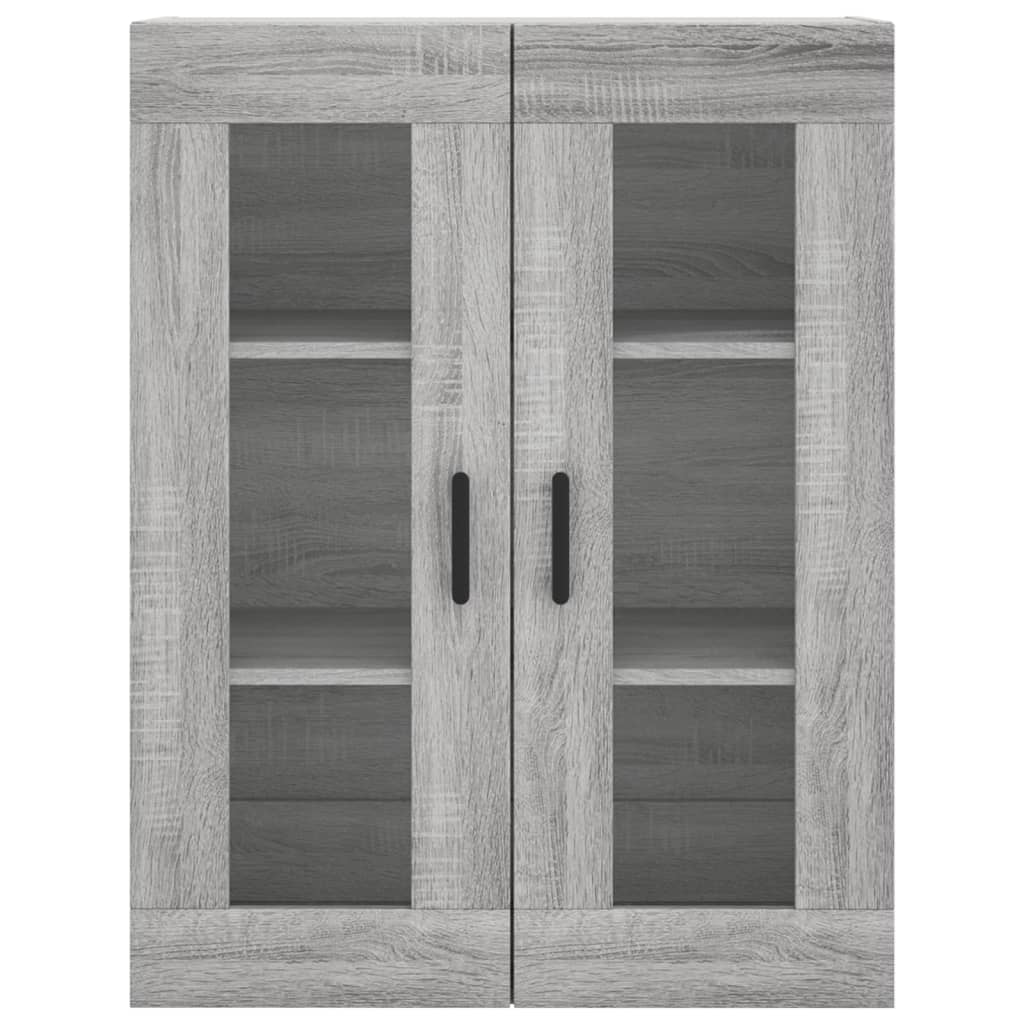 vidaXL Highboard Grey Sonoma 69.5x34x180 cm Engineered Wood 6