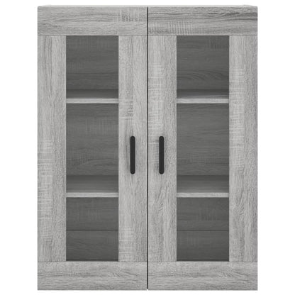 vidaXL Highboard Grey Sonoma 69.5x34x180 cm Engineered Wood 6