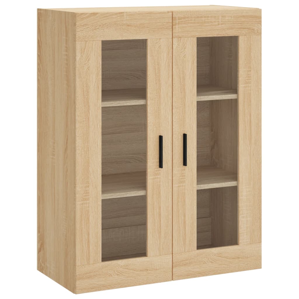 vidaXL Highboard Sonoma Oak 69,5x34x180 cm Engineered Wood 4