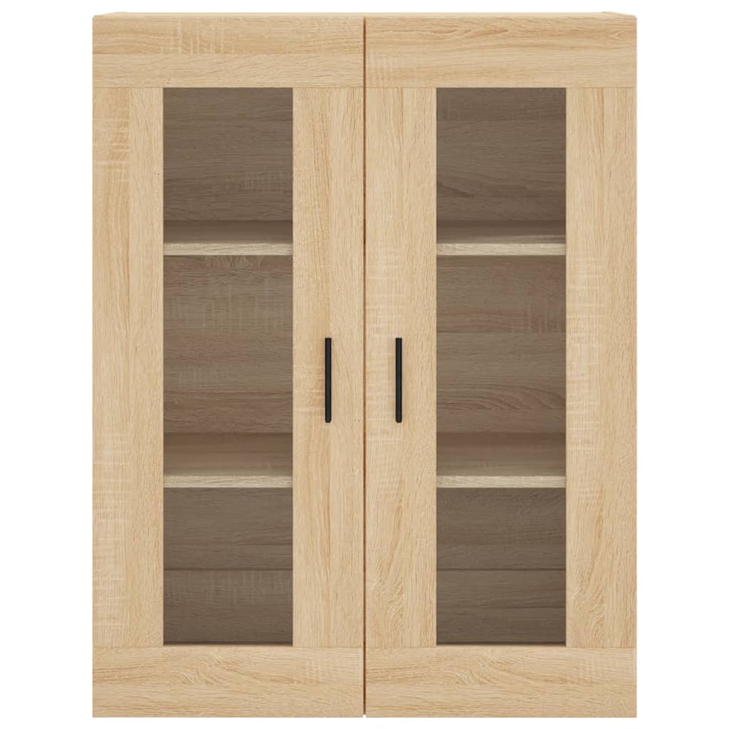 vidaXL Highboard Sonoma Oak 69,5x34x180 cm Engineered Wood 5