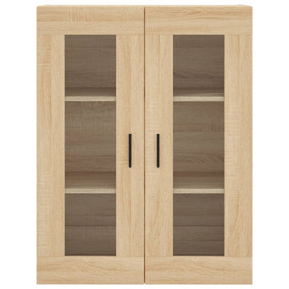 vidaXL Highboard Sonoma Oak 69,5x34x180 cm Engineered Wood 5