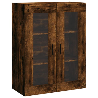 vidaXL Highboard Smoked Oak 69.5x34x180 cm Engineered Wood 5