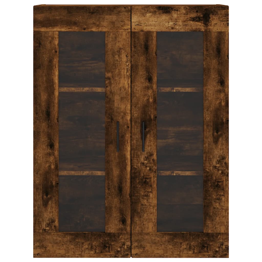 vidaXL Highboard Smoked Oak 69.5x34x180 cm Engineered Wood 6