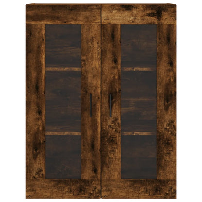 vidaXL Highboard Smoked Oak 69.5x34x180 cm Engineered Wood 6