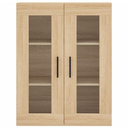 vidaXL Highboard Sonoma Oak 69,5x34x180 cm Engineered Wood 5