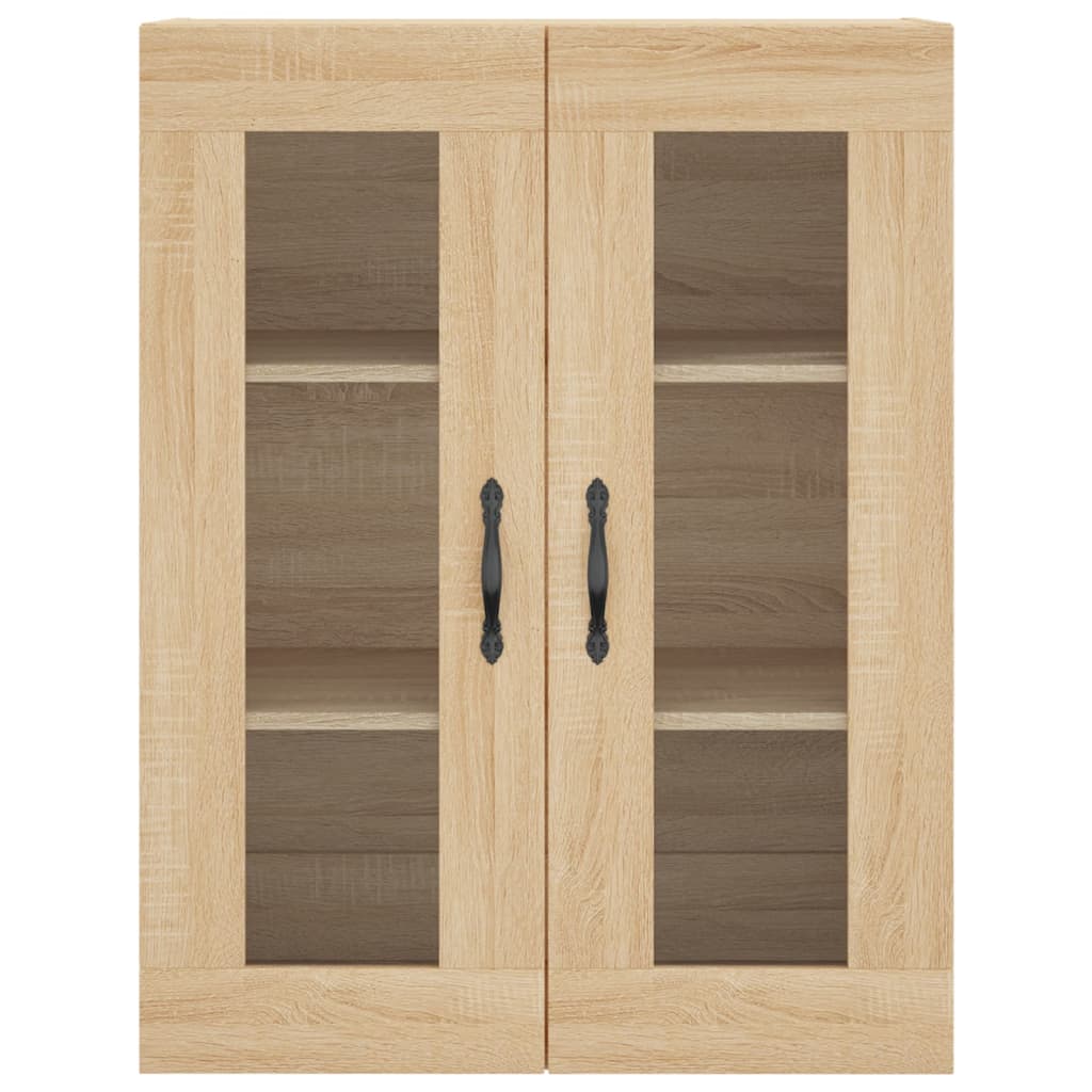 vidaXL Highboard Sonoma Oak 69,5x34x180 cm Engineered Wood 5