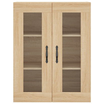 vidaXL Highboard Sonoma Oak 69,5x34x180 cm Engineered Wood 5