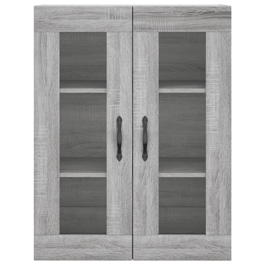 vidaXL Highboard Grey Sonoma 69.5x34x180 cm Engineered Wood 6