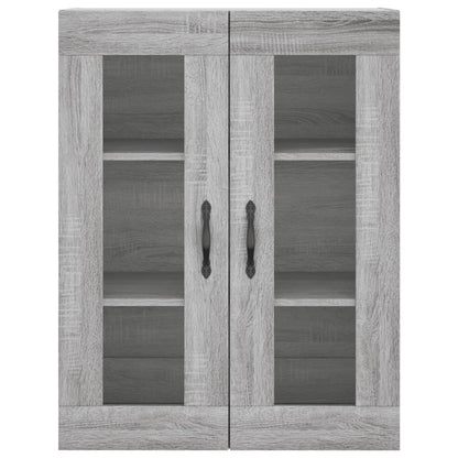 vidaXL Highboard Grey Sonoma 69.5x34x180 cm Engineered Wood 6