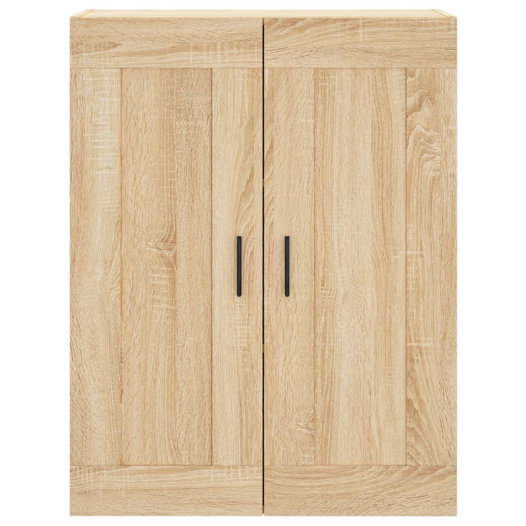 Highboard 69.5x34x180 cm Engineered Wood 1 Door 3 Drawers Sonoma oak
