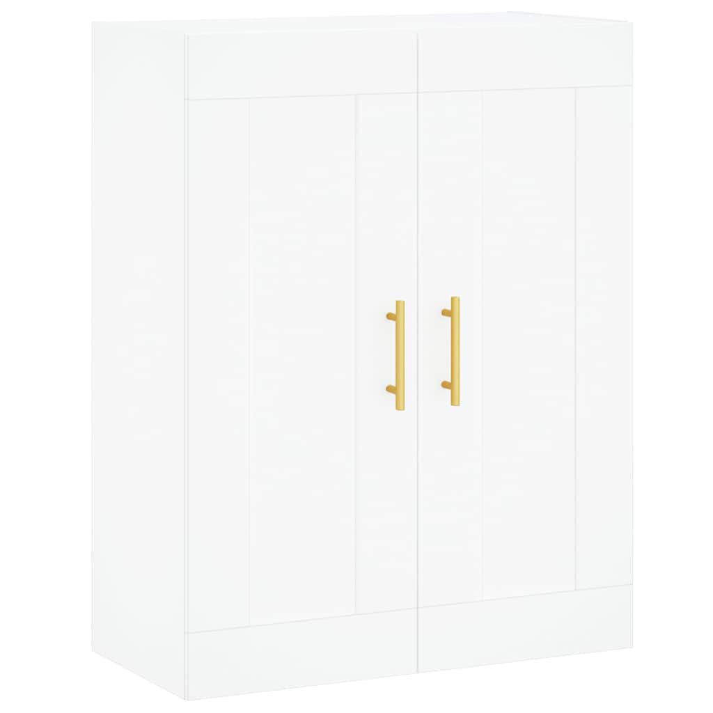 vidaXL Highboard White 69,5x34x180 cm Engineered Wood 5