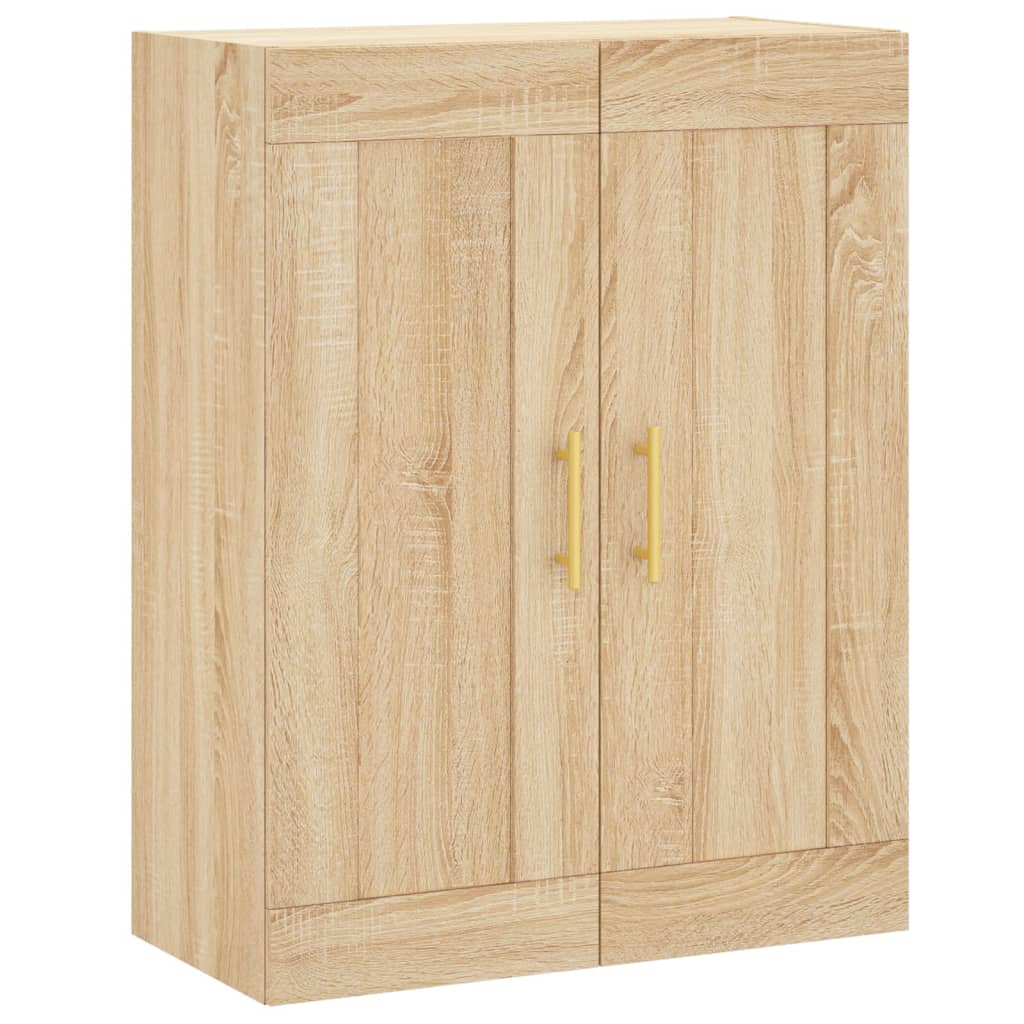 vidaXL Highboard Sonoma Oak 69.5x34x180 cm Engineered Wood 5