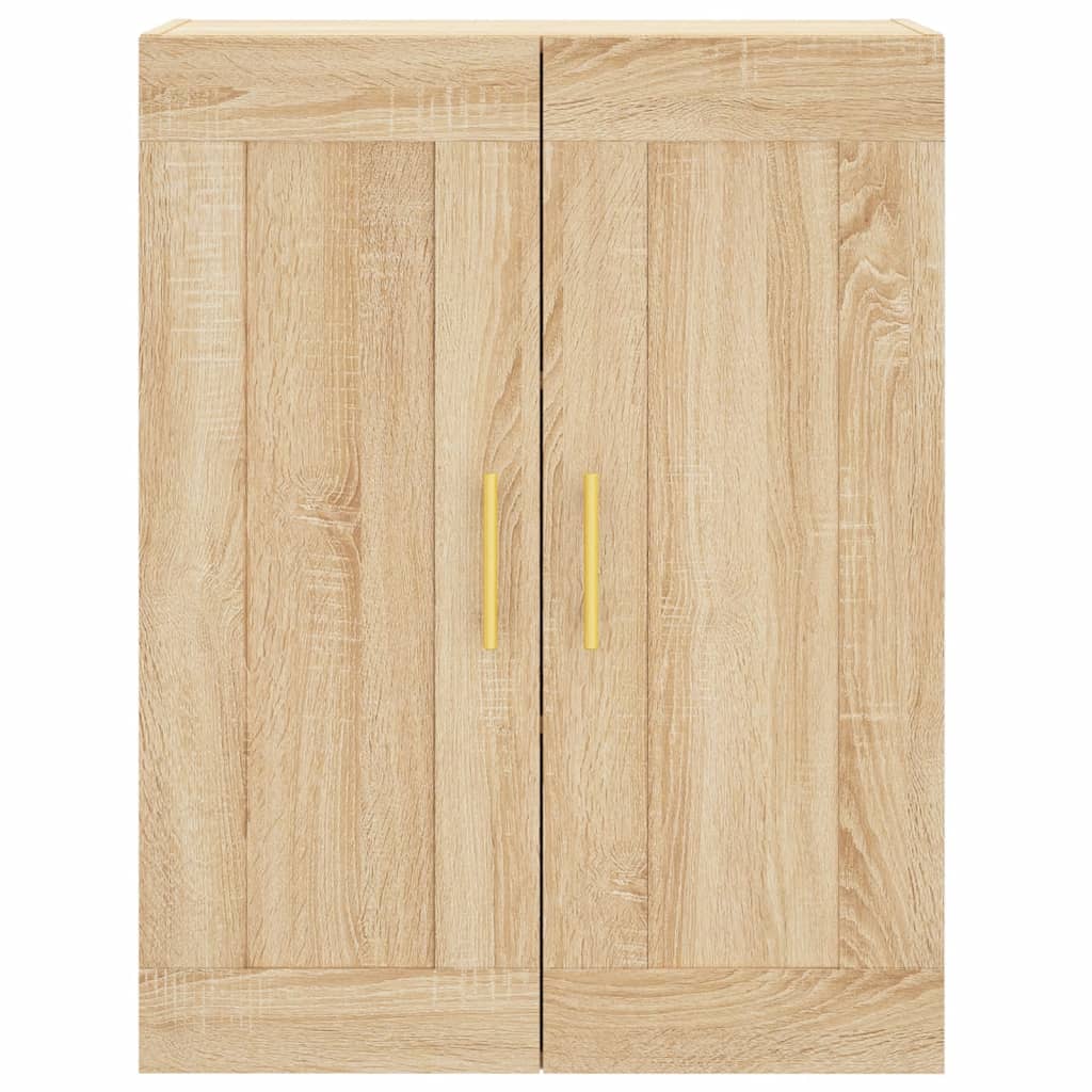 vidaXL Highboard Sonoma Oak 69.5x34x180 cm Engineered Wood 6