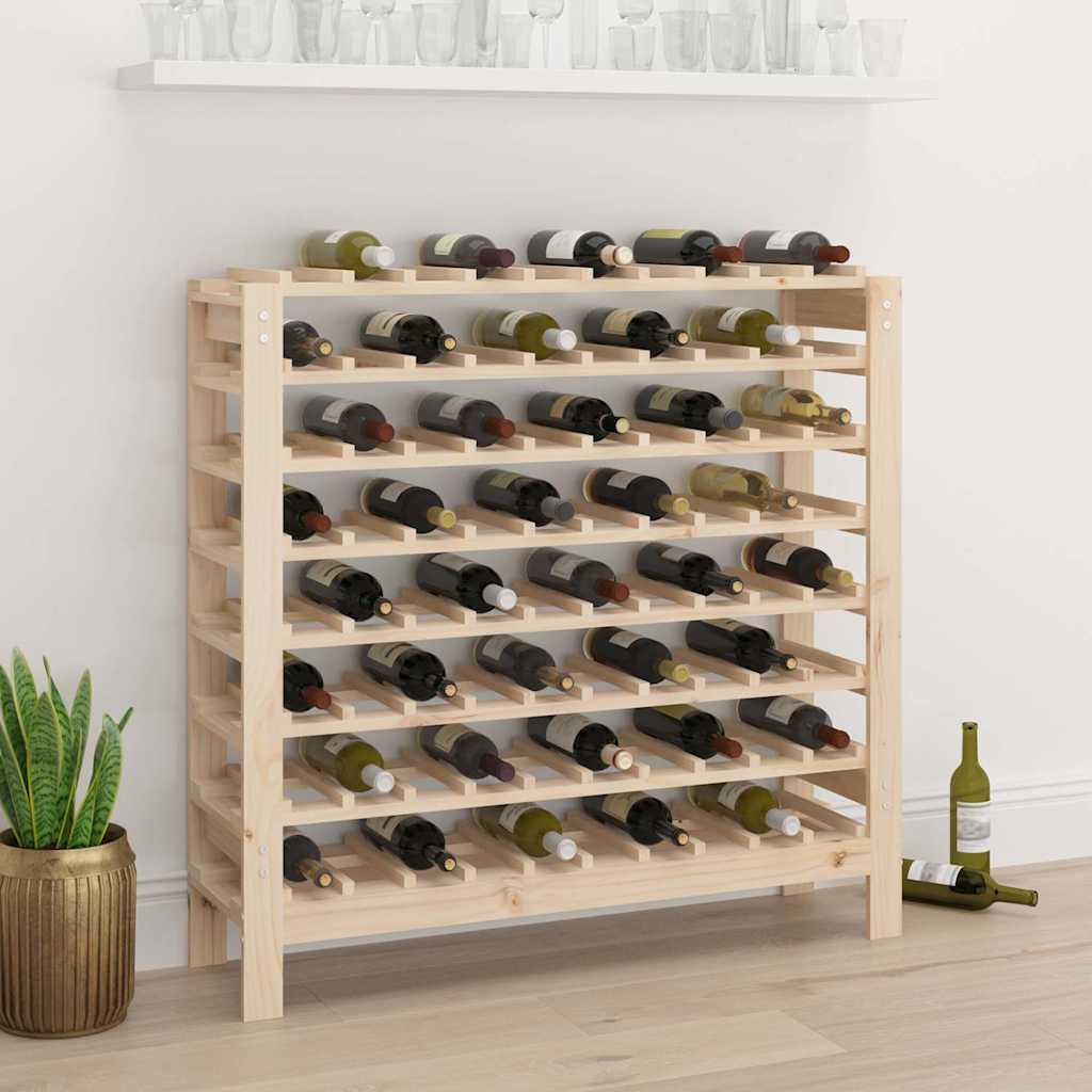 Wine Rack 61,5x30x82 cm Solid Wood Pine 109.5 cm