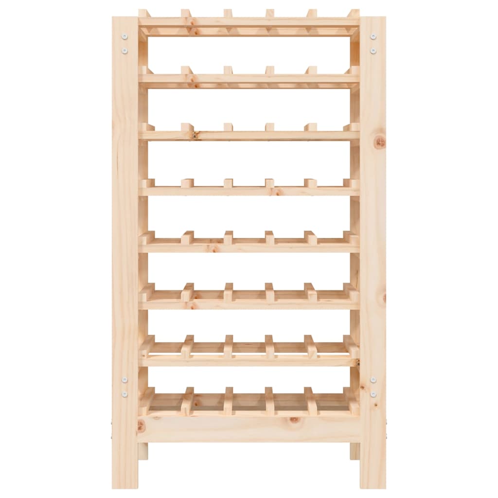 Wine Rack 61,5x30x82 cm Solid Wood Pine 61.5 cm