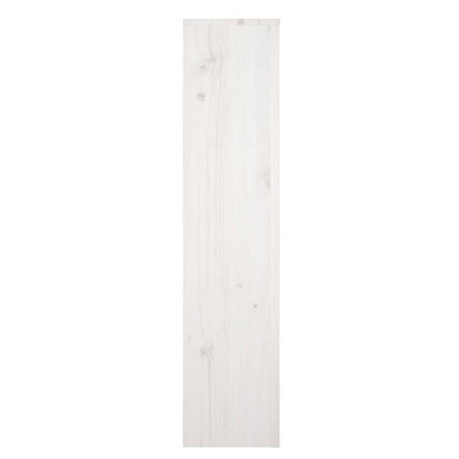 Radiator Cover Solid Wood Pine Depth 19 cm White 169 cm
