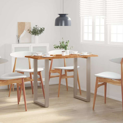 vidaXL Dining Table Solid Acacia Wood
