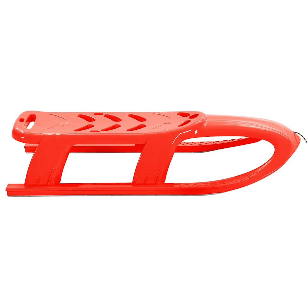 Sledge with Seat 102,5x40x23 cm Polypropylene Red Sledge