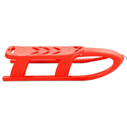 Sledge with Seat 102,5x40x23 cm Polypropylene Red Sledge