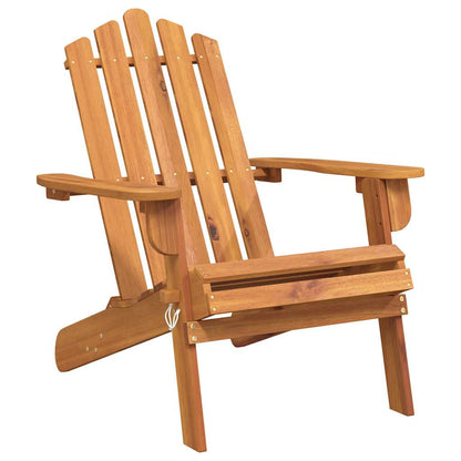 vidaXL Garden Adirondack Chairs 2 pcs Solid Wood Acacia 3